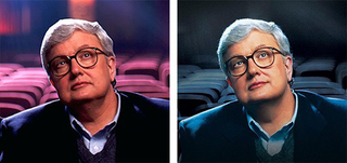 Illustration for article titled The Life Itself poster was Photoshopped to put a smile on Roger Ebert’s face